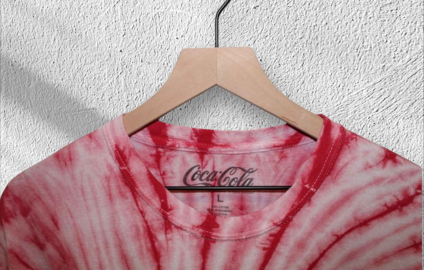 Enjoy Coca Cola Tie-Dye Shirt Large