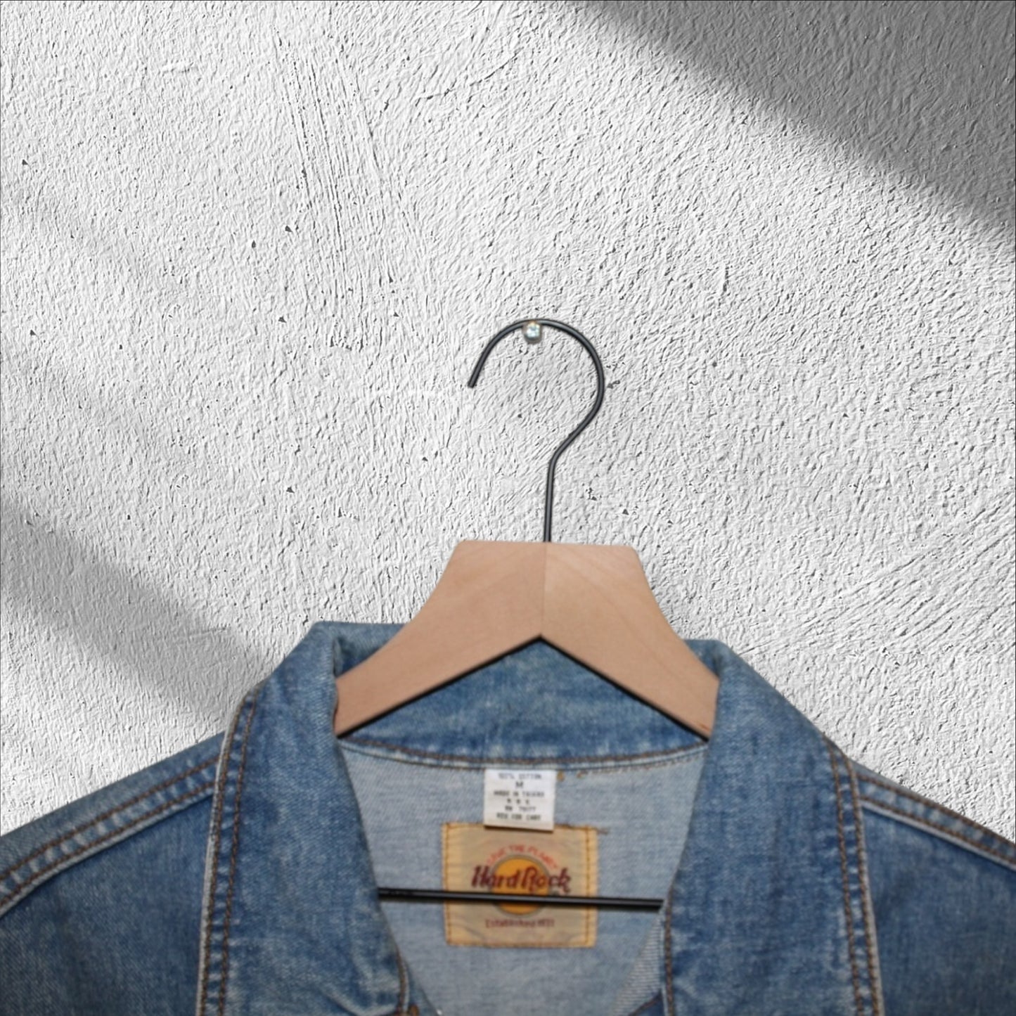 Vintage Hard Rock Cafe Atlanta Denim Jean Jacket Medium