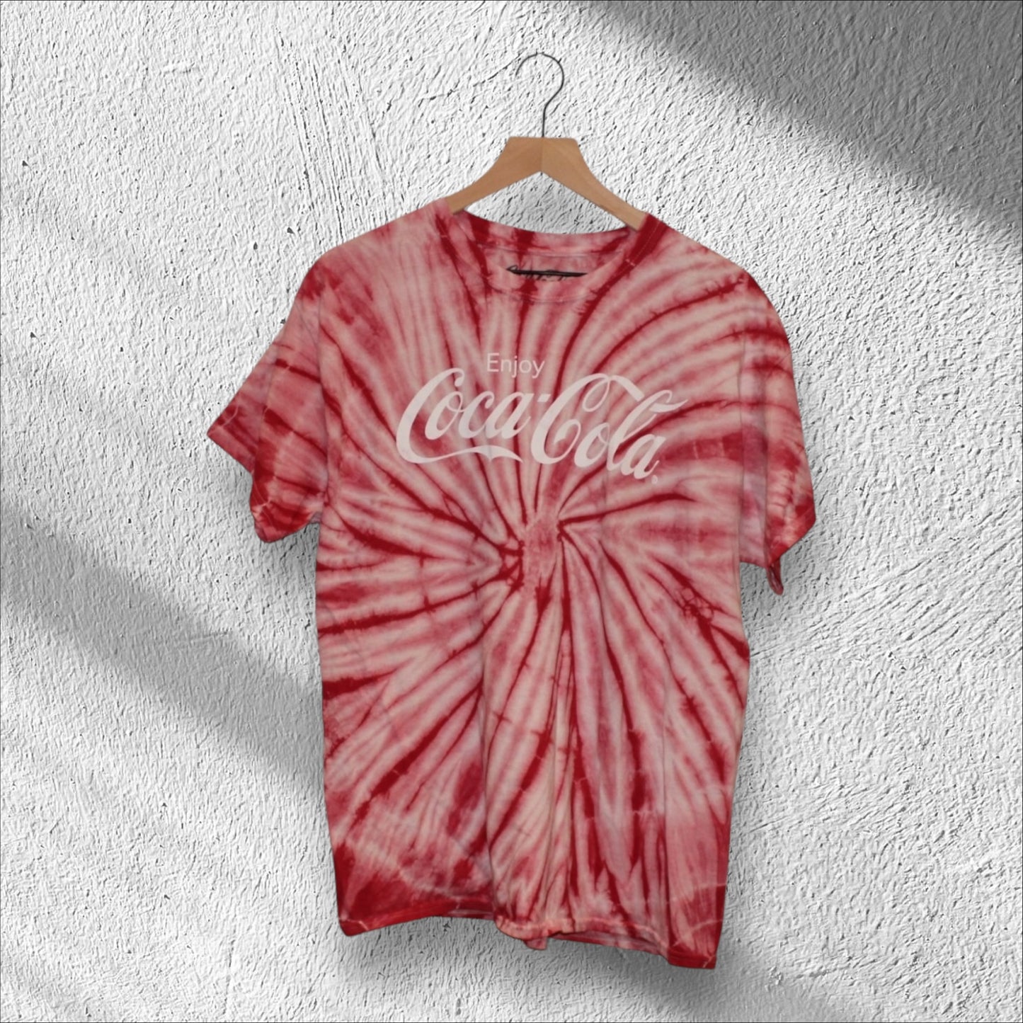 Enjoy Coca Cola Tie-Dye Shirt Large