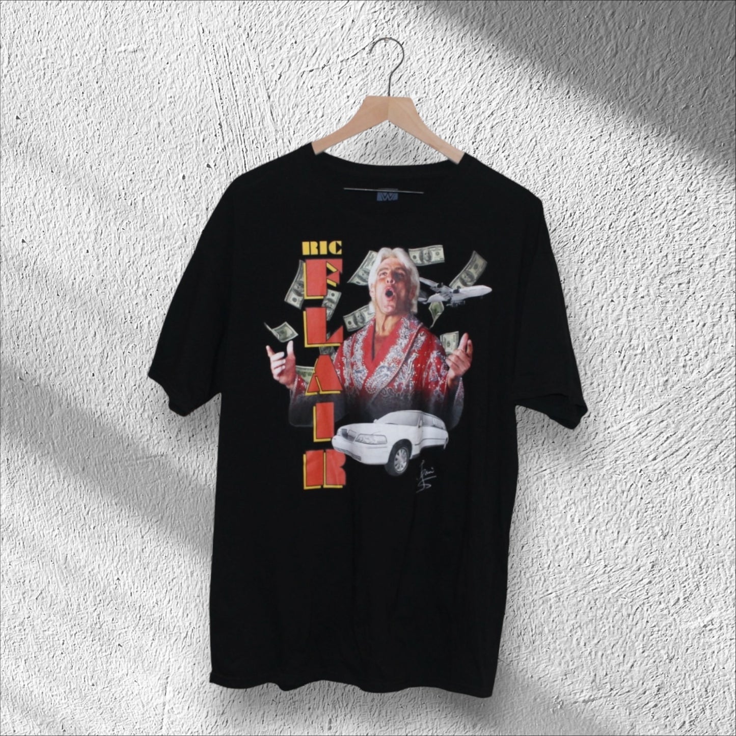 Ric Flair Money Man WWE Graphic Shirt XL