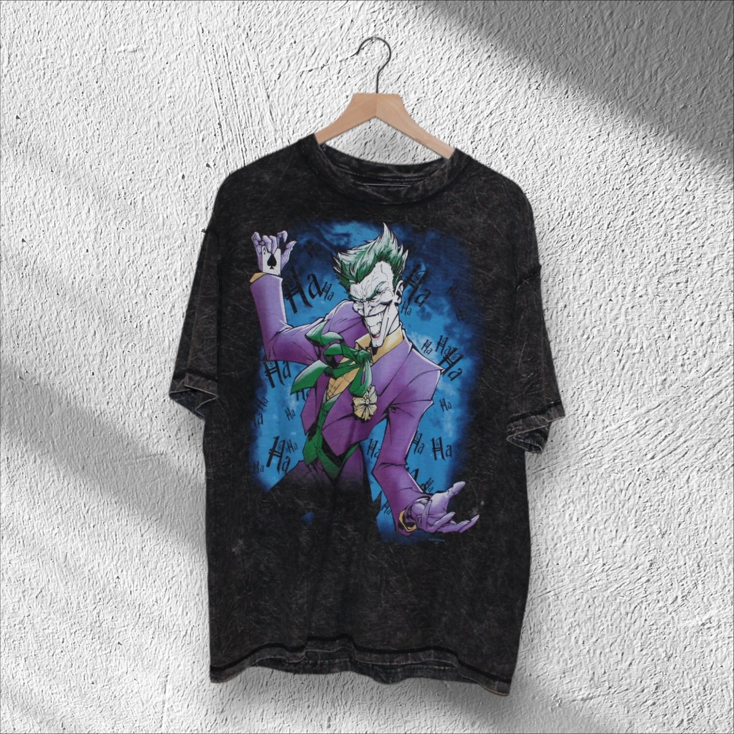Vintage Batman Joker Reversible Graphic Shirt DC Comics XL