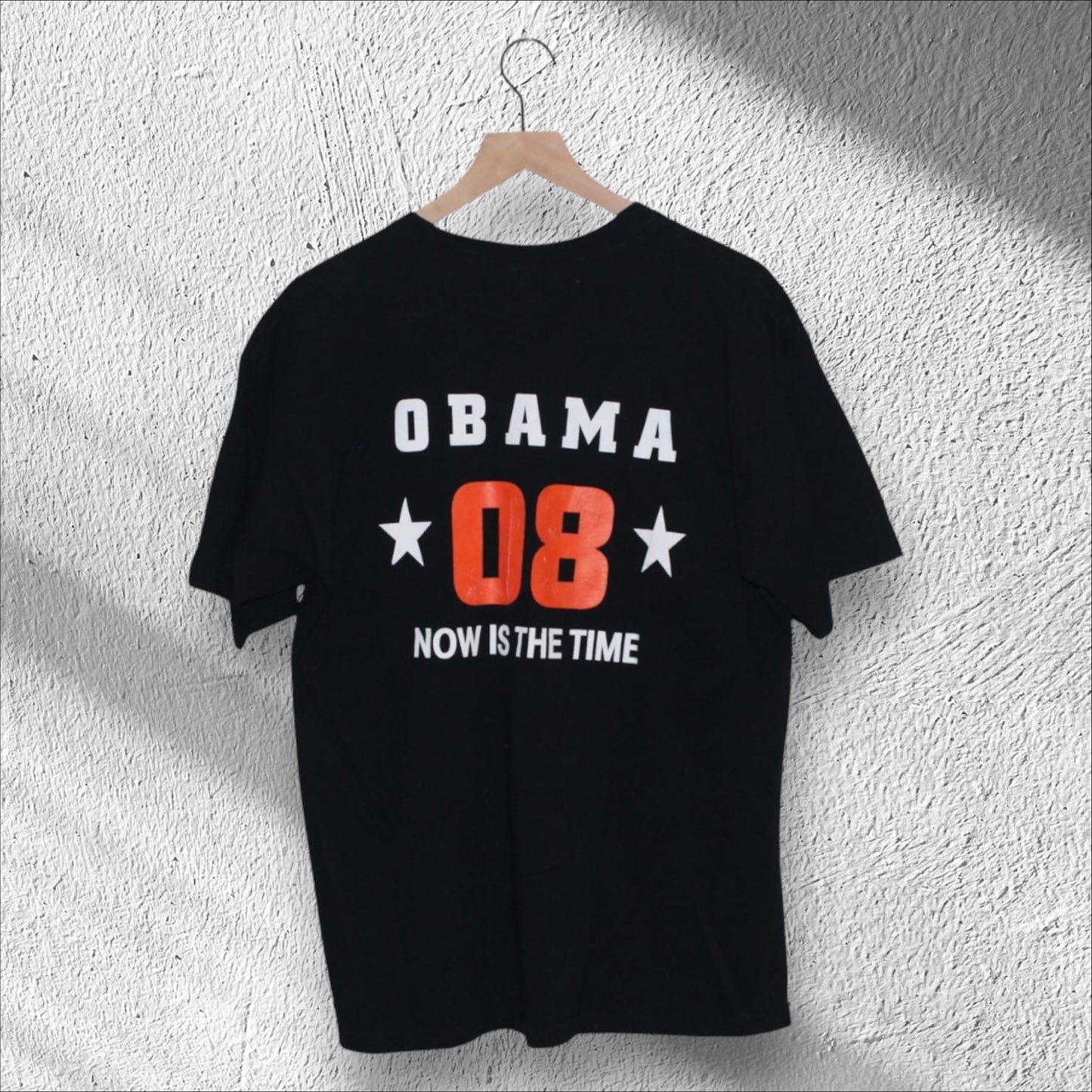 Vintage 2008 Obama Change Train Shirt Large