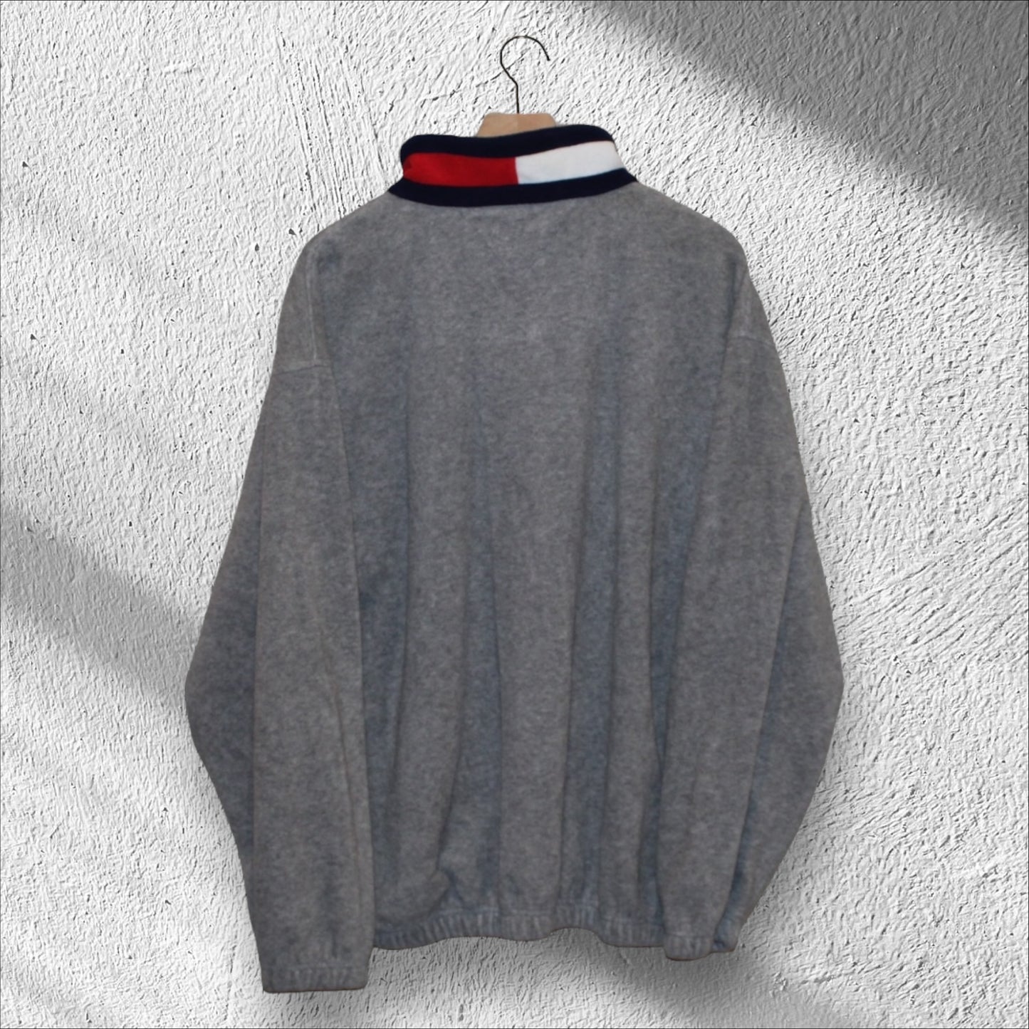 Vintage Tommy Hilfiger Sherpa Quarter Zip Pullover Sweater