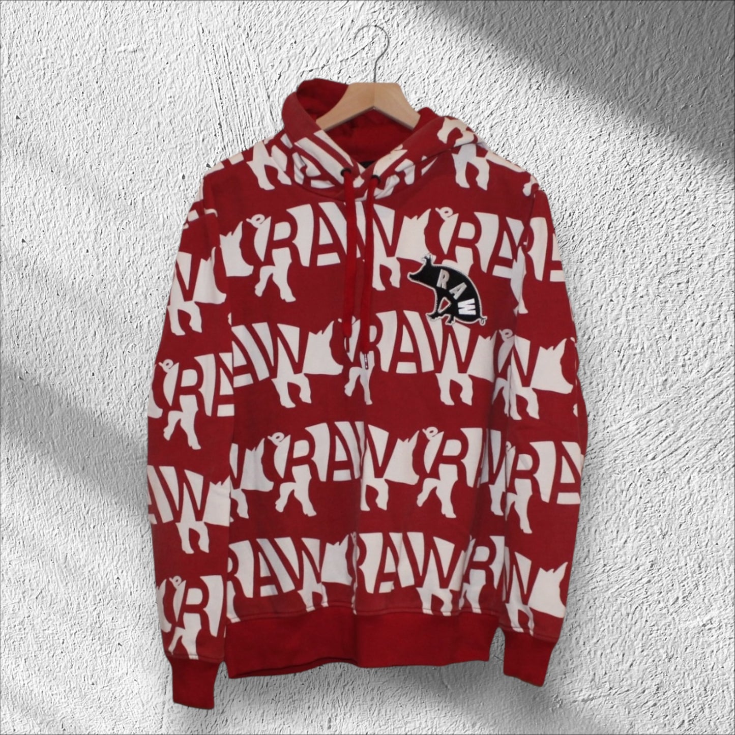 G-Star Raw Chinese New Year Hoodie Red Pig XL