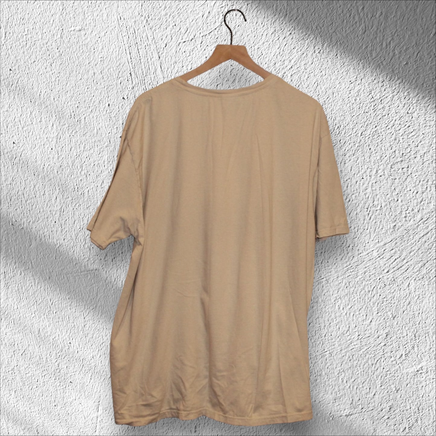 Polo Ralph Lauren Vintage Tan Cream T Shirt 2XL