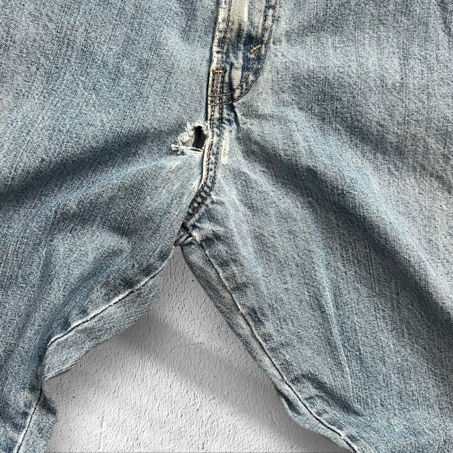 Vintage Levi’s Strauss Carpenter Blue Jeans Denim – Size 38x30