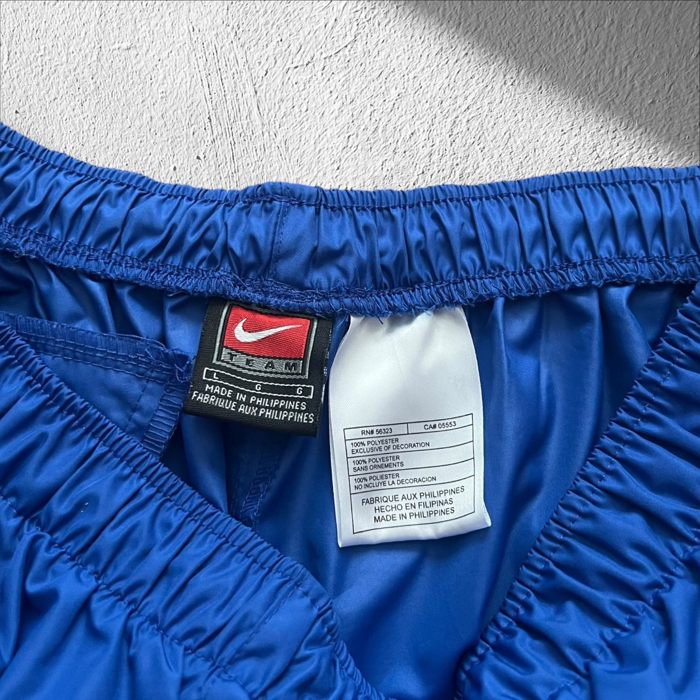 Vintage 90s Nike Team Jogging Pants – Blue – Size Large