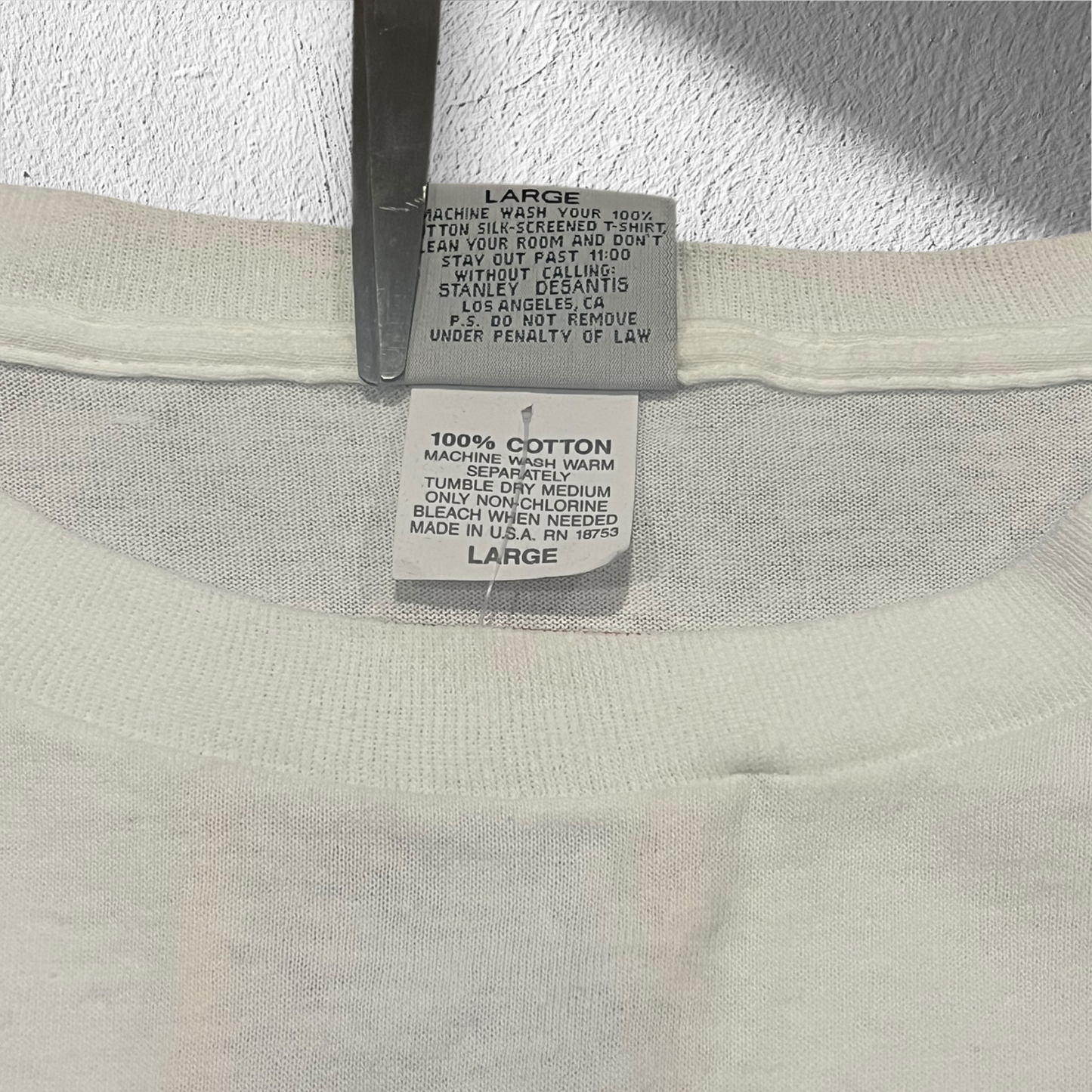 Vintage Stanley Desantis “Getting on My Last Nerve” Shirt – Large