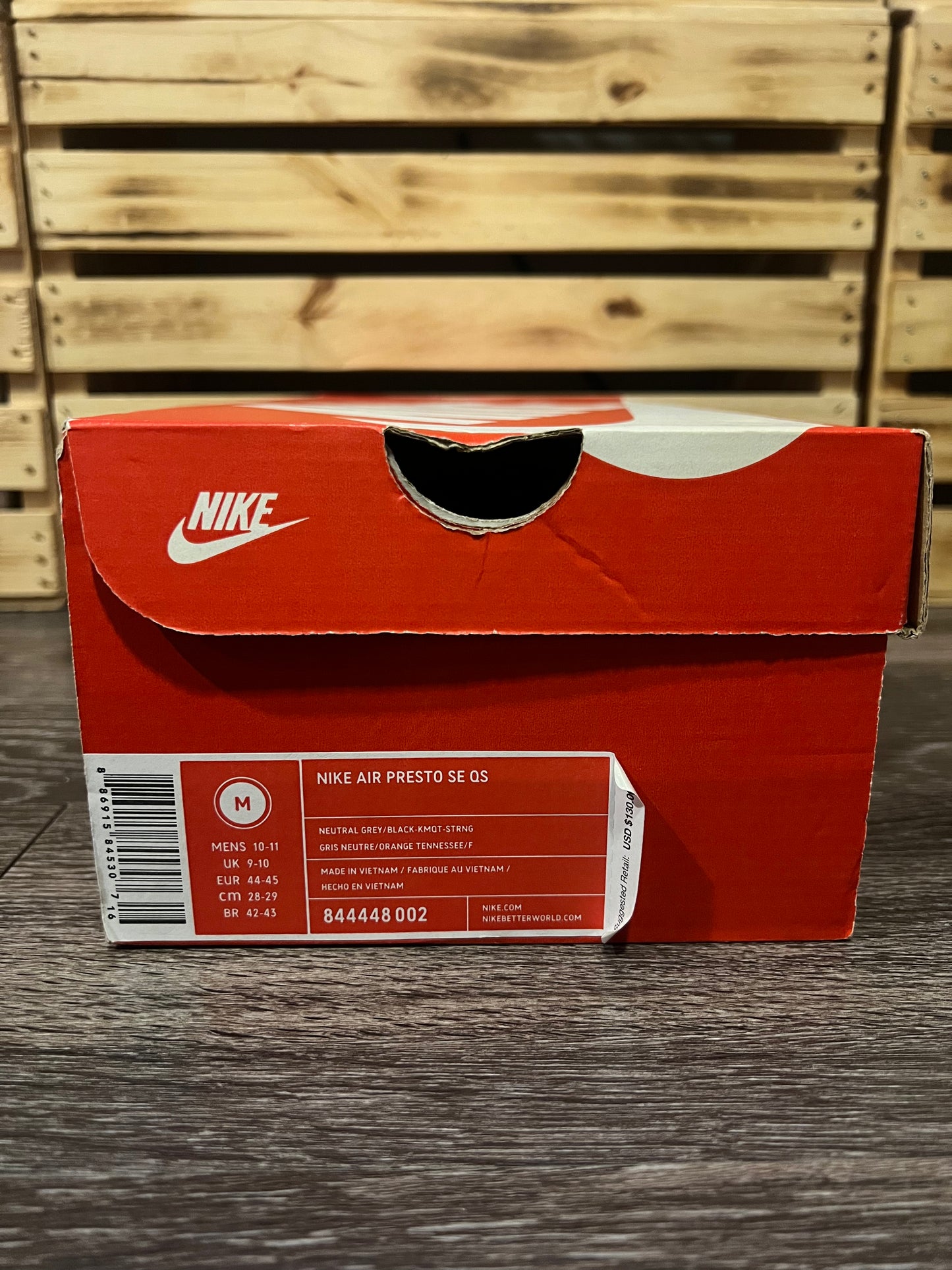 Nike Air Presto RARE SE QS “Safari” Size M (Fits 10-11) 844448-002