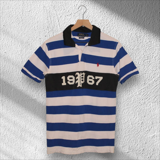 Polo Ralph Lauren Rugby Striped Long Sleeve Shirt Men’s Medium