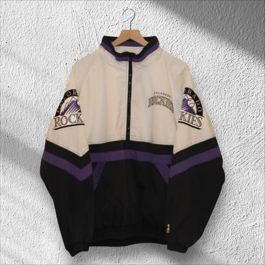 Vintage Colorado Rockies Starter Windbreaker Jacket XL