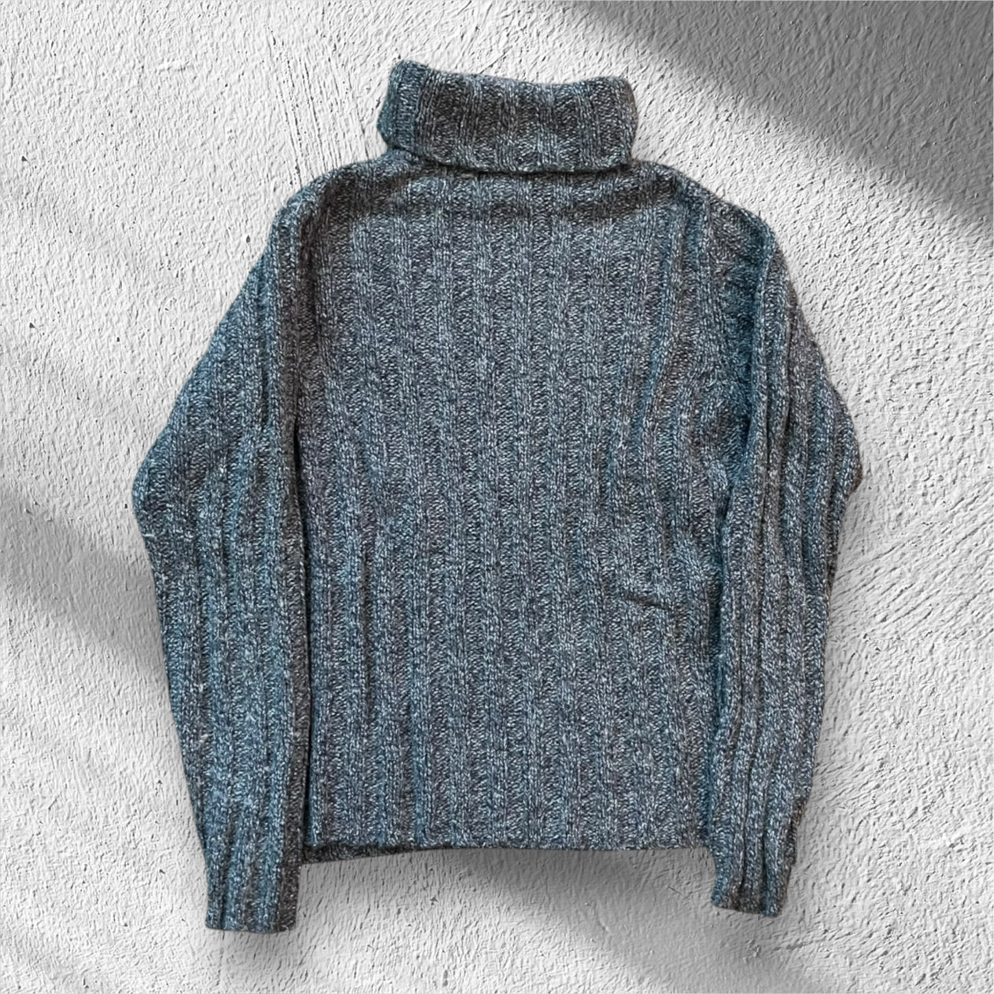 LL Bean Women’s Turtleneck Pullover Silk/Cotton Blend – Small, Gray