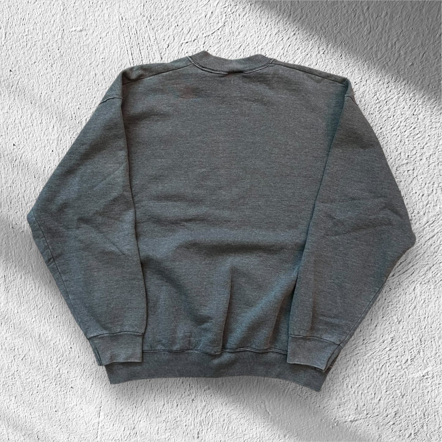 Vintage Wilson Black & Grey Crewneck Sweatshirt – Large (Made in USA)