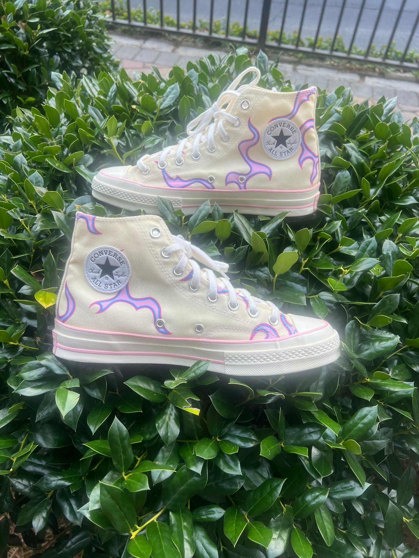 Converse Chuck 70 Golf Le Fleur Flame Pastel Yellow Sneakers Men’s Size 8.5