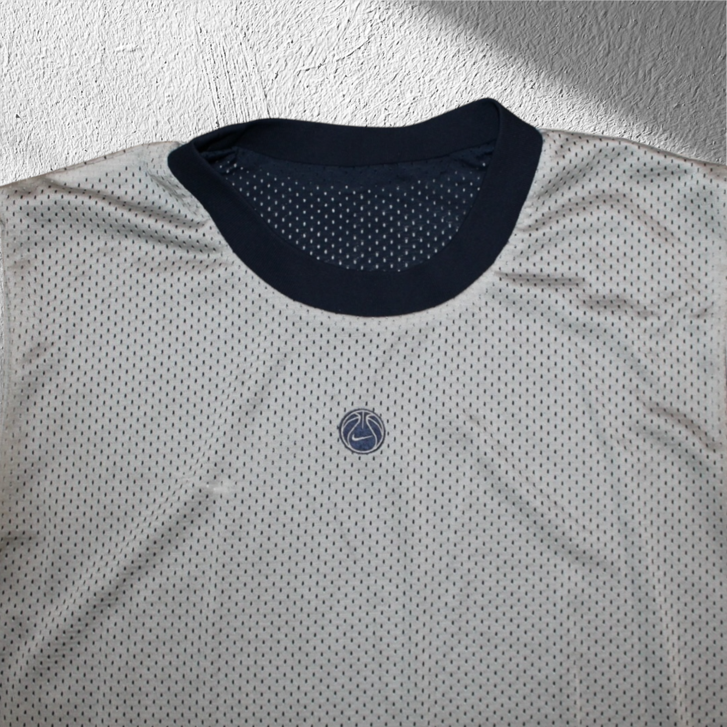 Vintage 90s Nike Mesh Reversible Basketball Jersey Mini Swoosh – Large