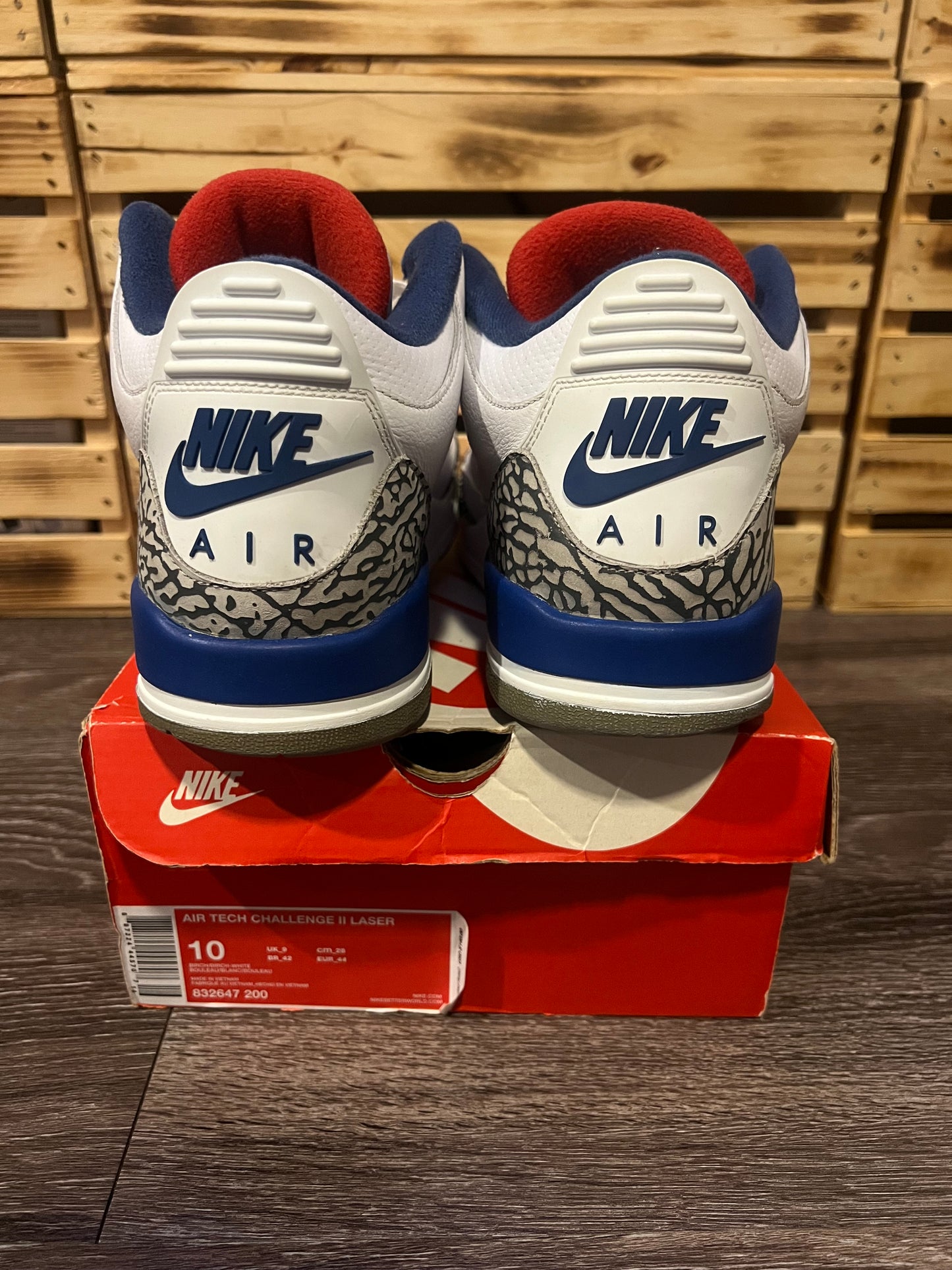 Air Jordan 3 Retro True Blue Size 11.5