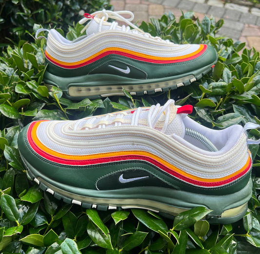 Nike Air Max 97 SE “Evergreen Ratatouille”
Men’s Size 11