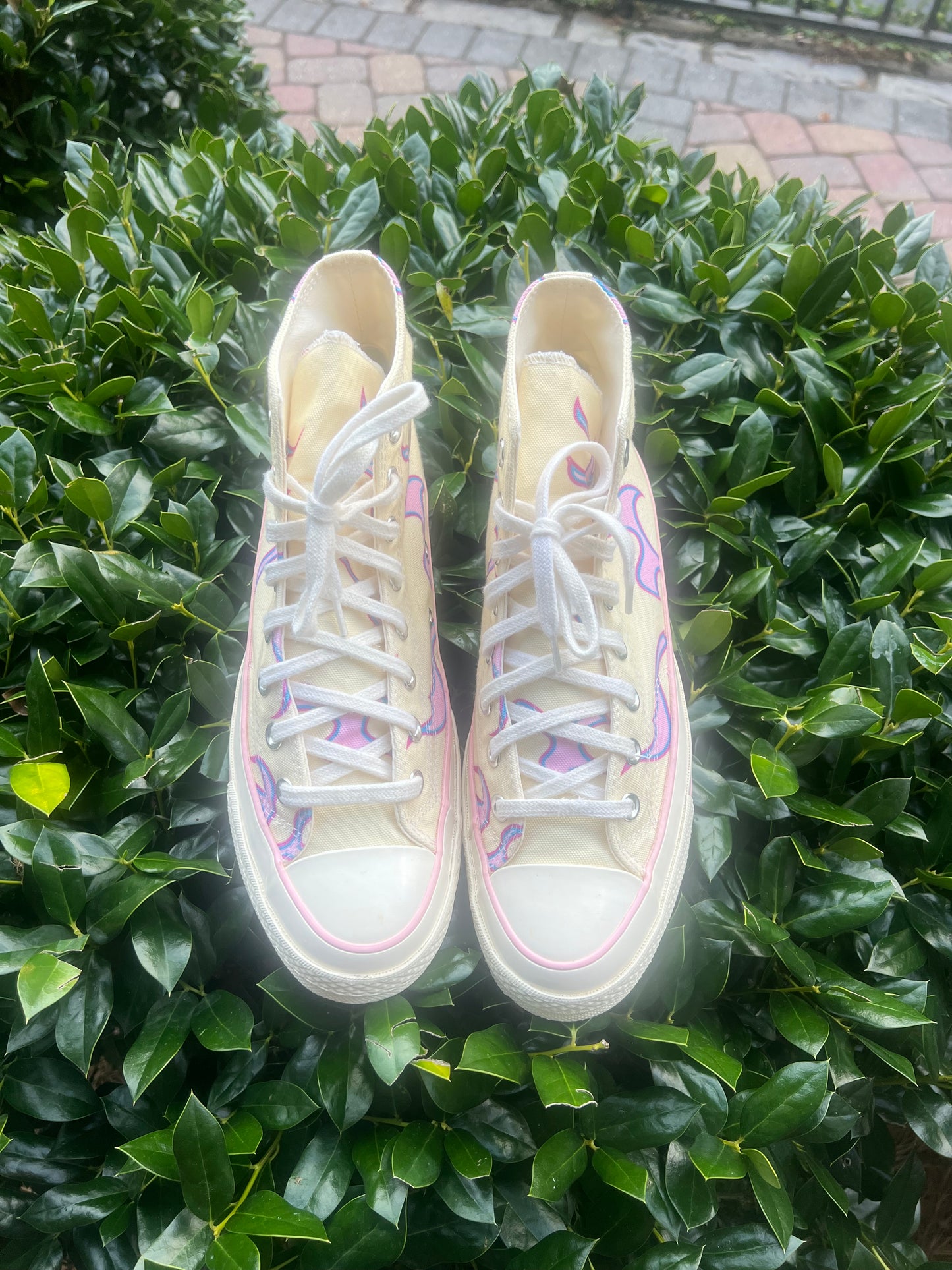 Converse Chuck 70 Golf Le Fleur Flame Pastel Yellow Sneakers Men’s Size 8.5