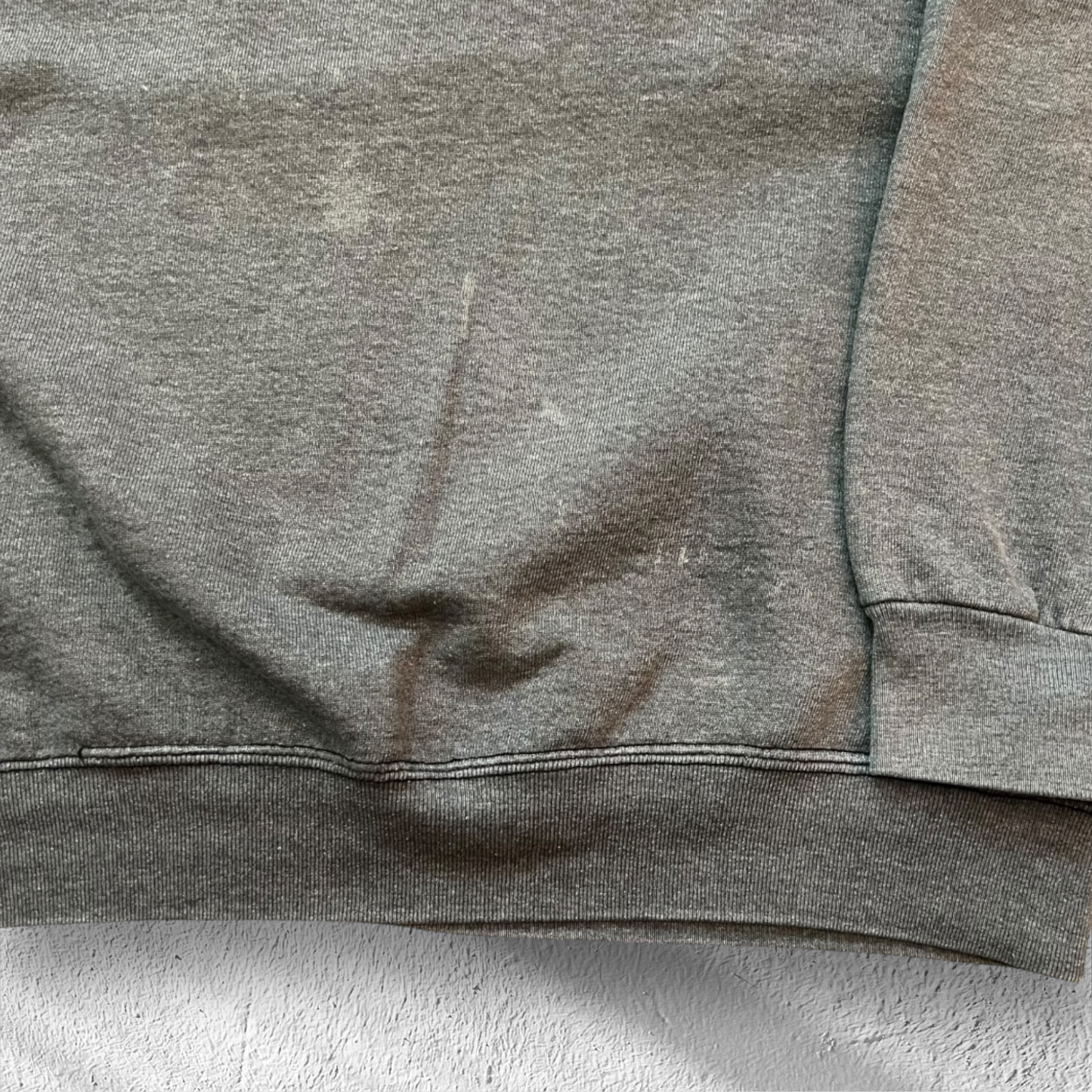 Vintage Wilson Black & Grey Crewneck Sweatshirt – Large (Made in USA)