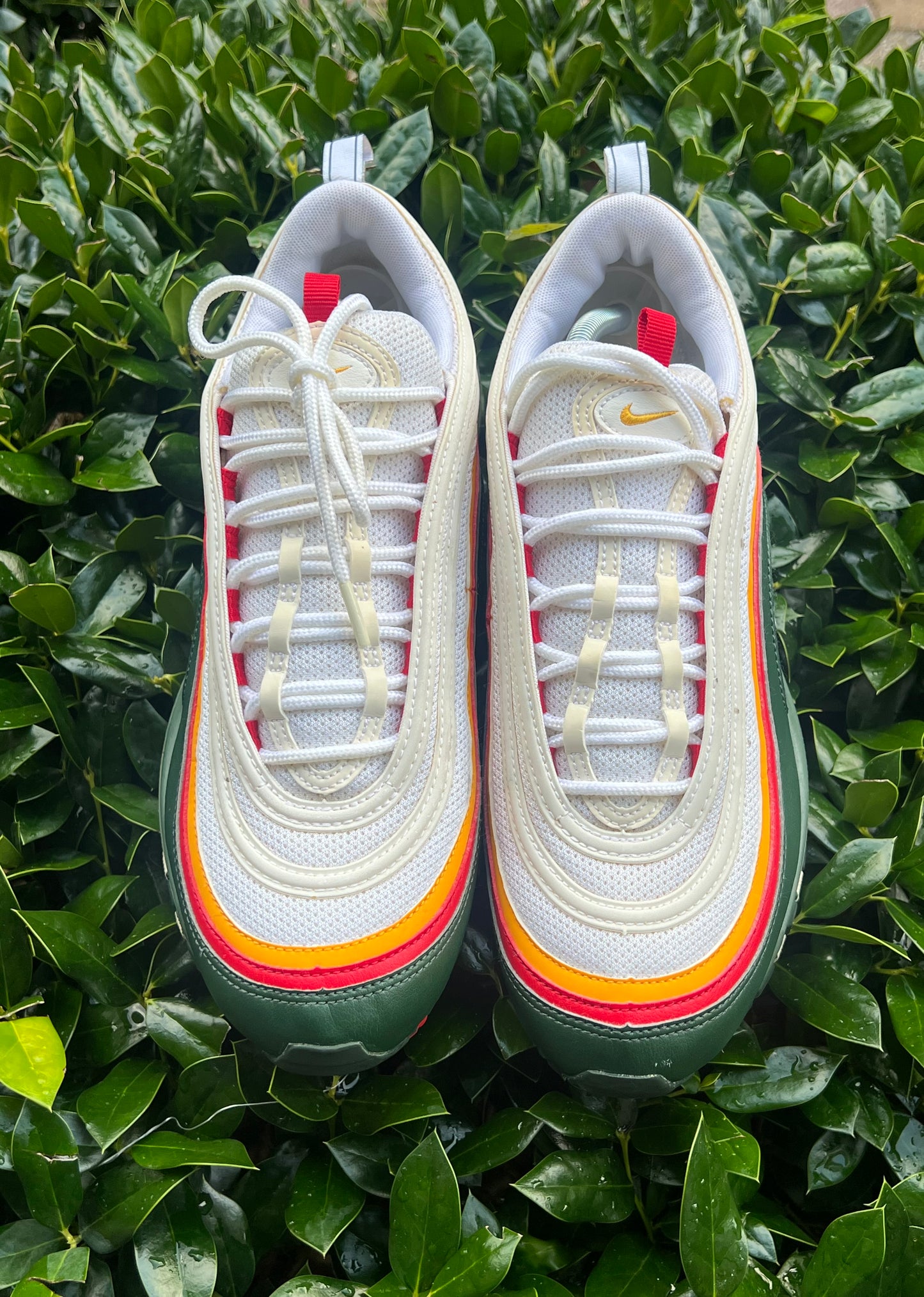 Nike Air Max 97 SE “Evergreen Ratatouille”
Men’s Size 11