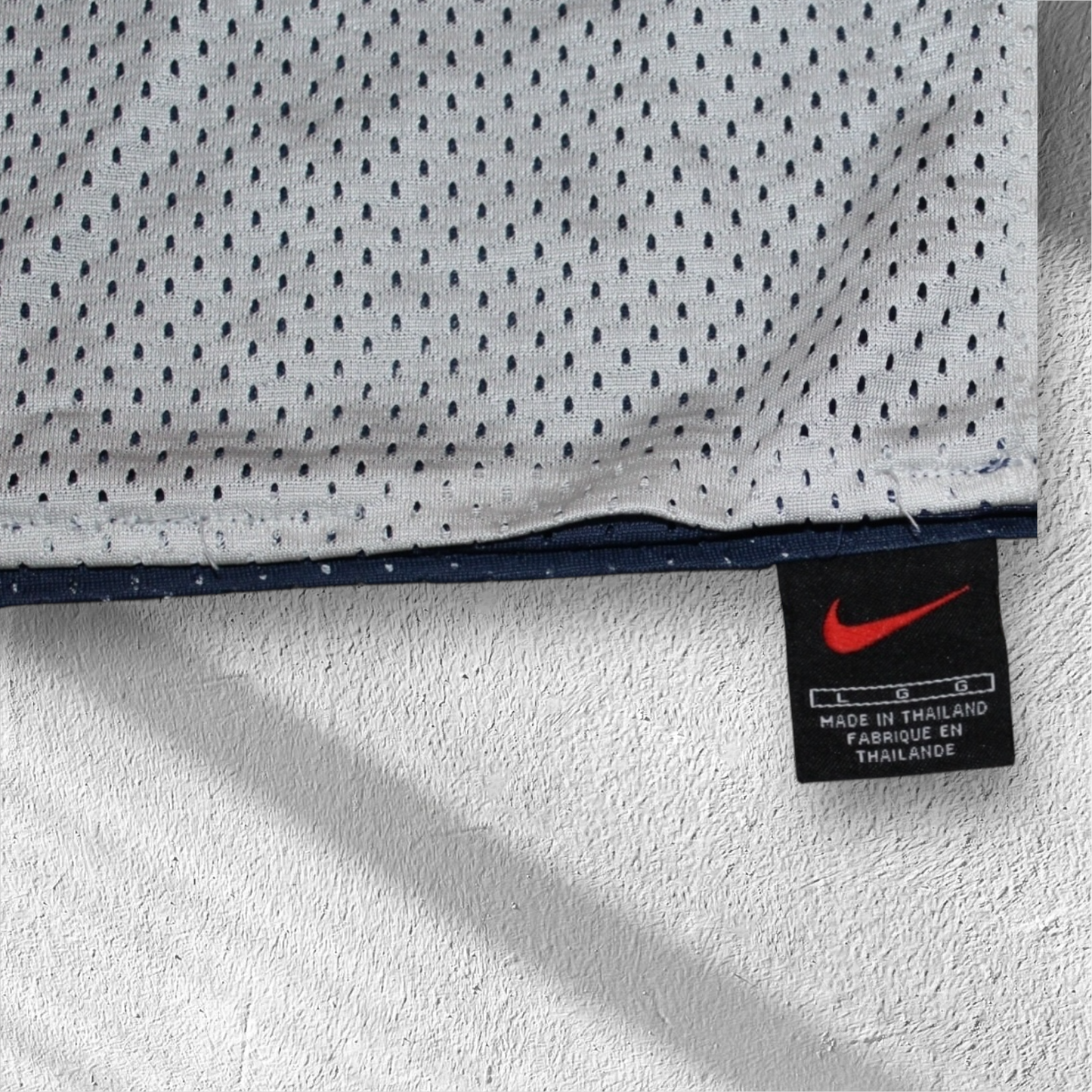 Vintage 90s Nike Mesh Reversible Basketball Jersey Mini Swoosh – Large