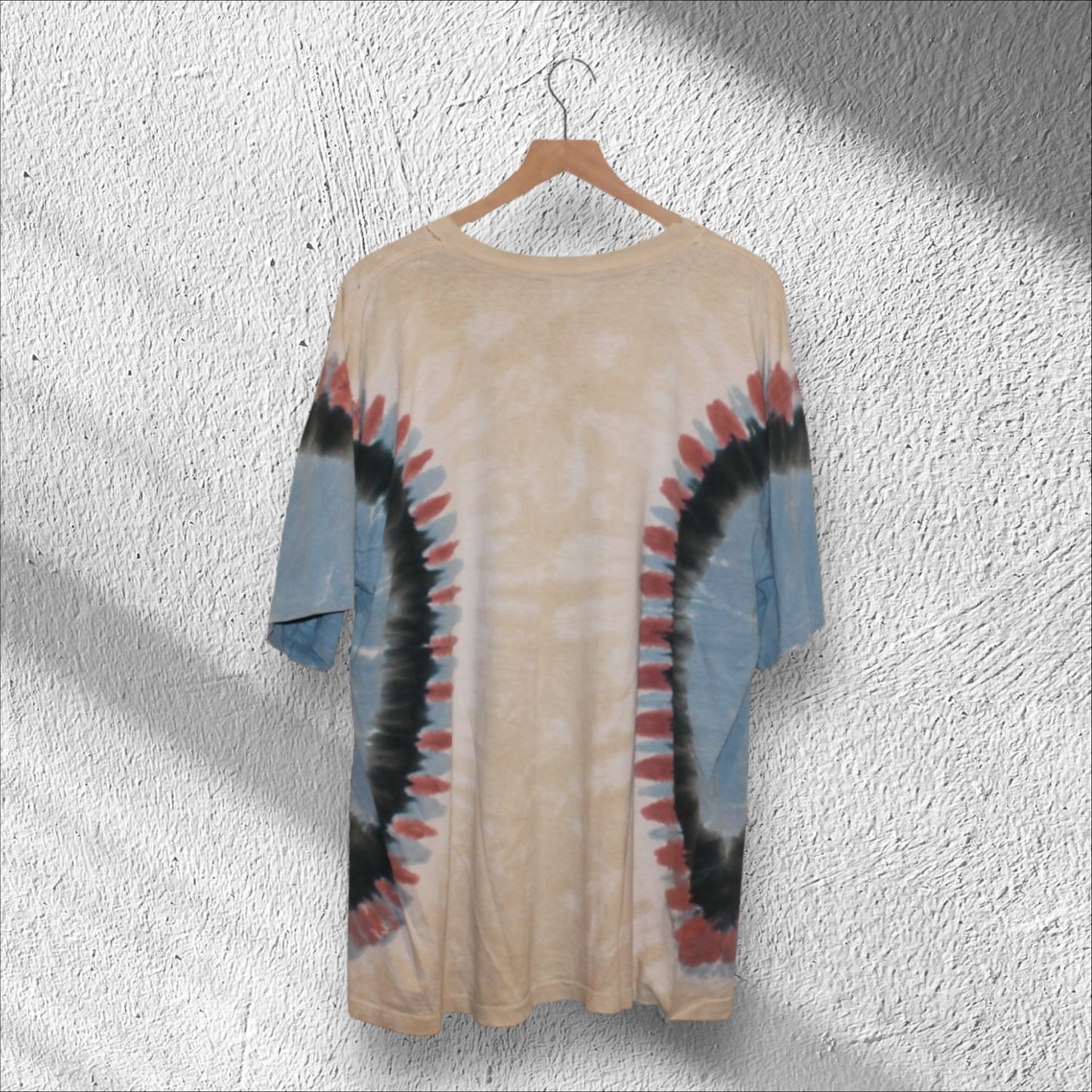 Vintage Willie Nelson American Legend Liquid Blue Tie-Dye T-Shirt – XL