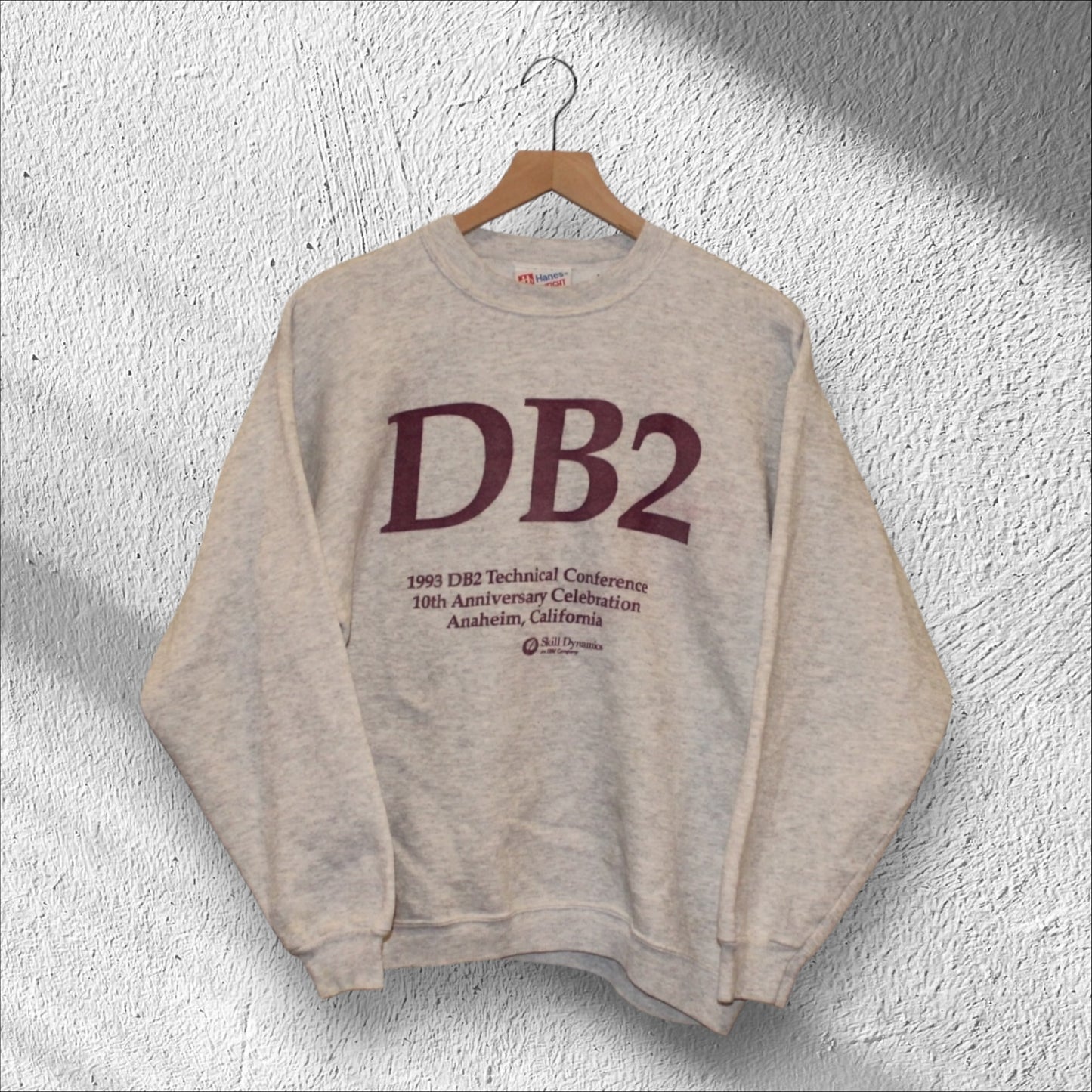 Vintage 1993 DB2 Technical Conference Sweatshirt Large