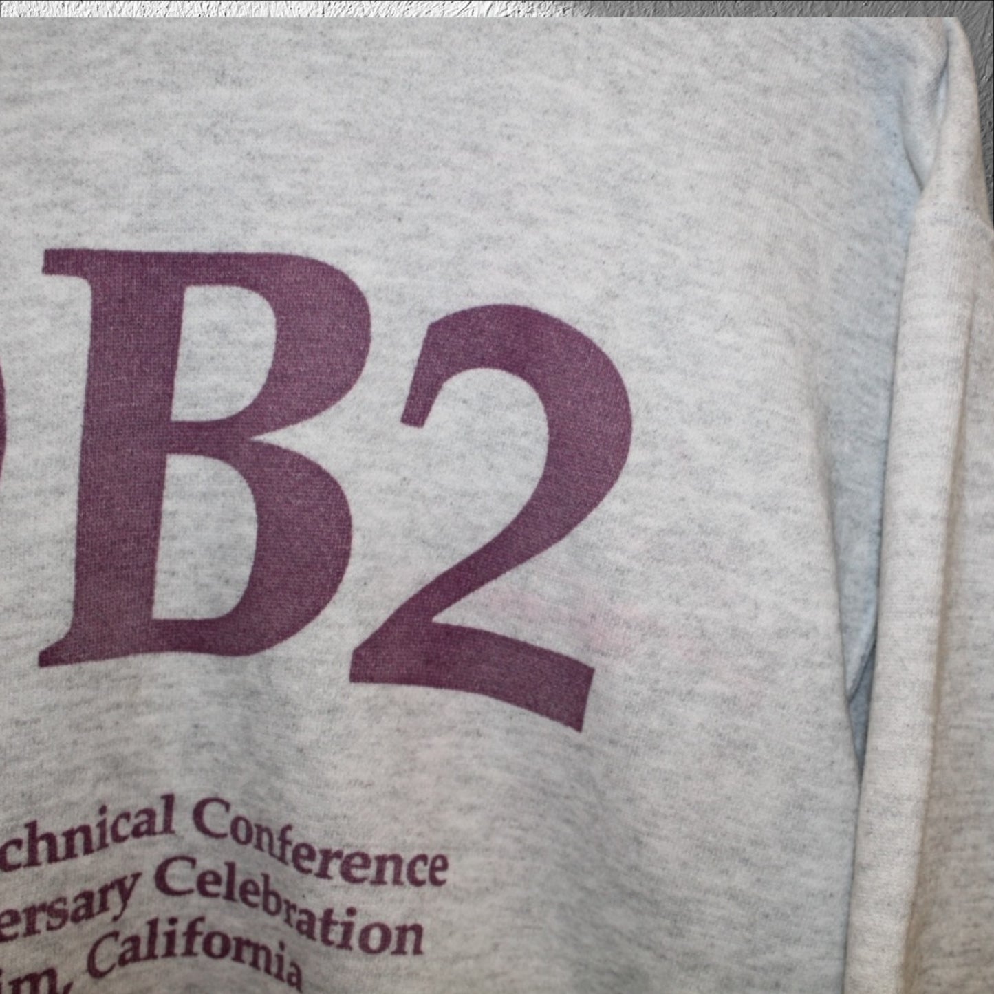 Vintage 1993 DB2 Technical Conference Sweatshirt Large