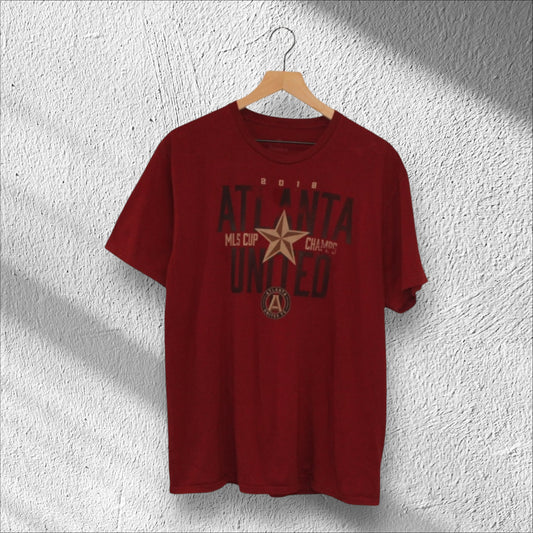 Atlanta United 2018 MLS Cup Champions Fanatics Shirt Large
