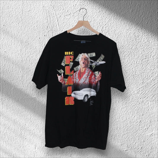 Ric Flair Money Man WWE Graphic Shirt XL