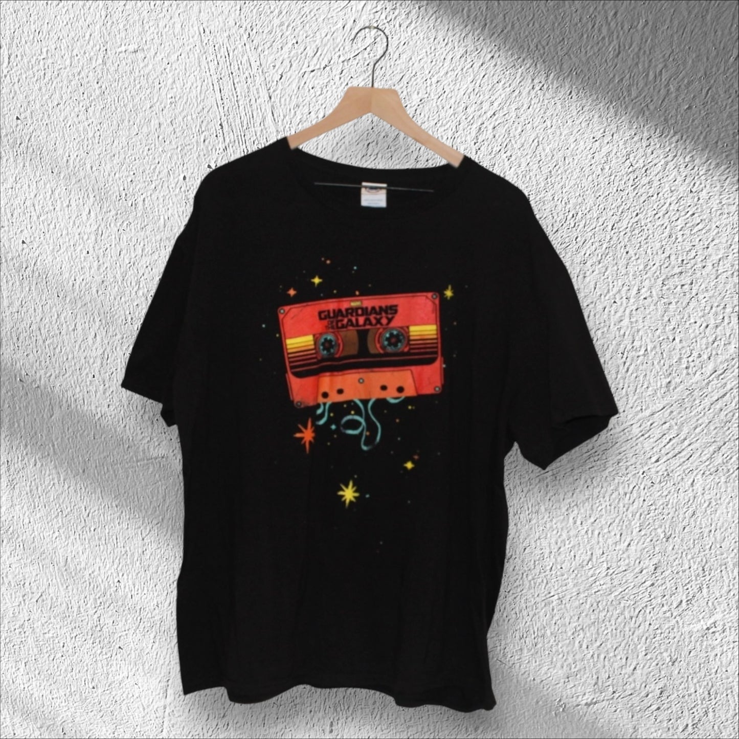 Guardians of the Galaxy Vol 1 Vintage Tape Line 1 Shirt 2XL