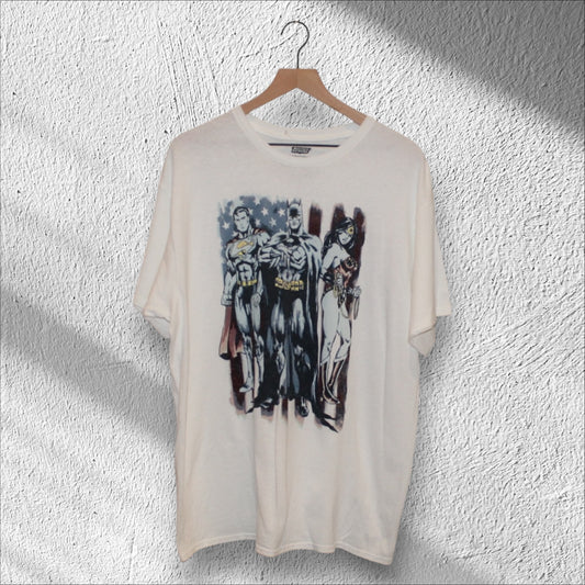 Justice League Batman Superman Wonder Woman Shirt XL
