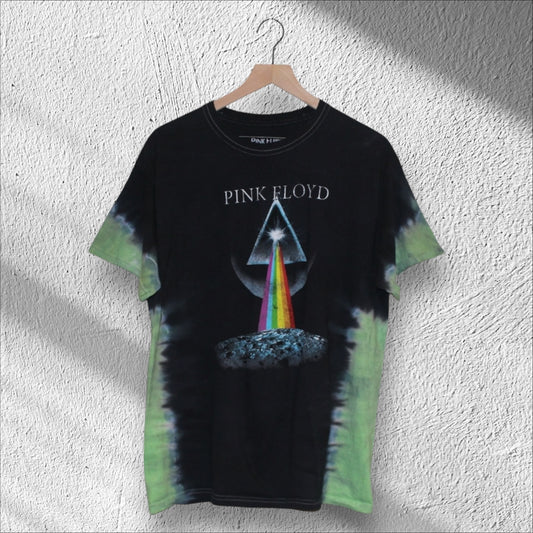 Pink Floyd Dark Side of the Moon Tie-Dye Shirt Large