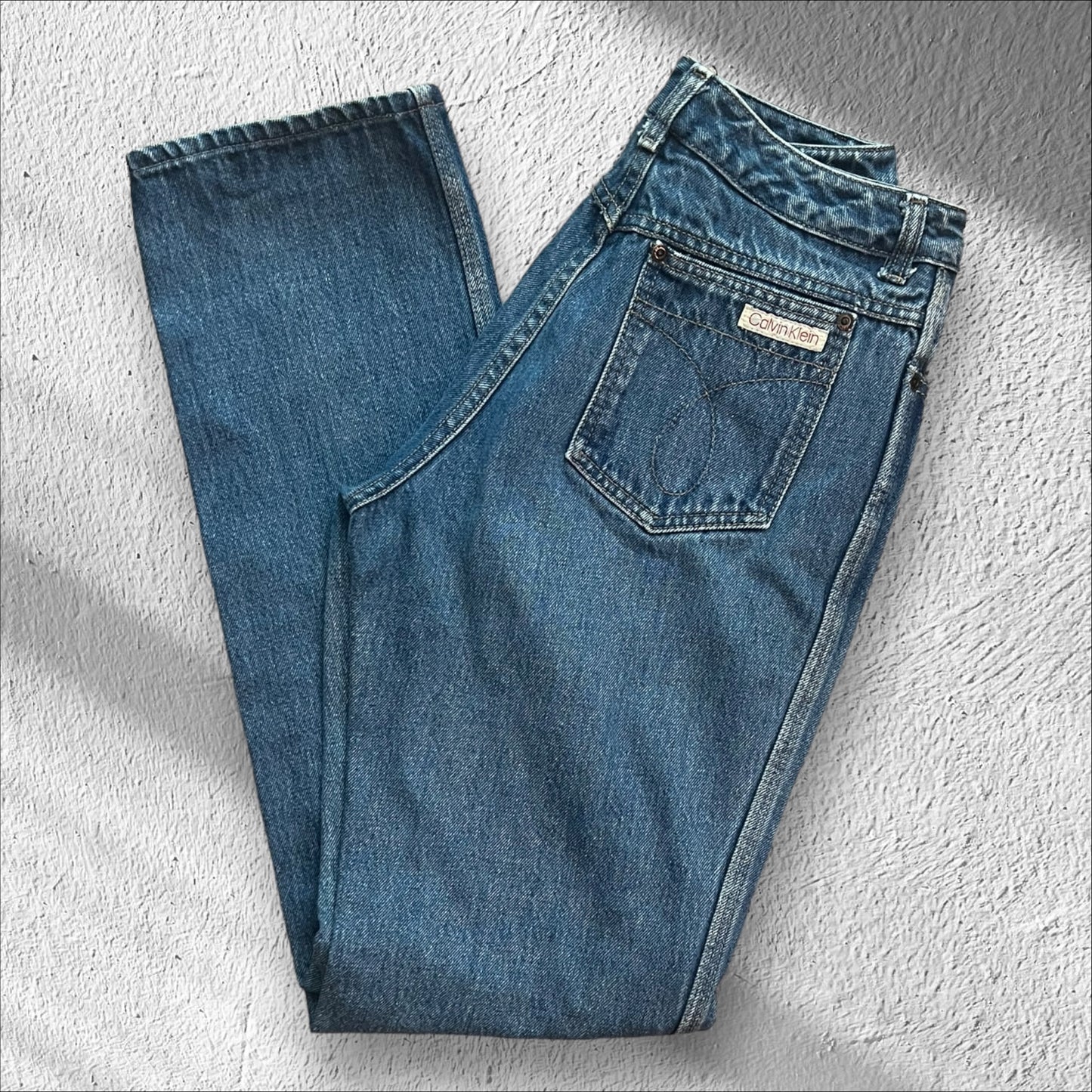 Vintage 90s Calvin Klein Jeans Straight Leg – Size 28x33
