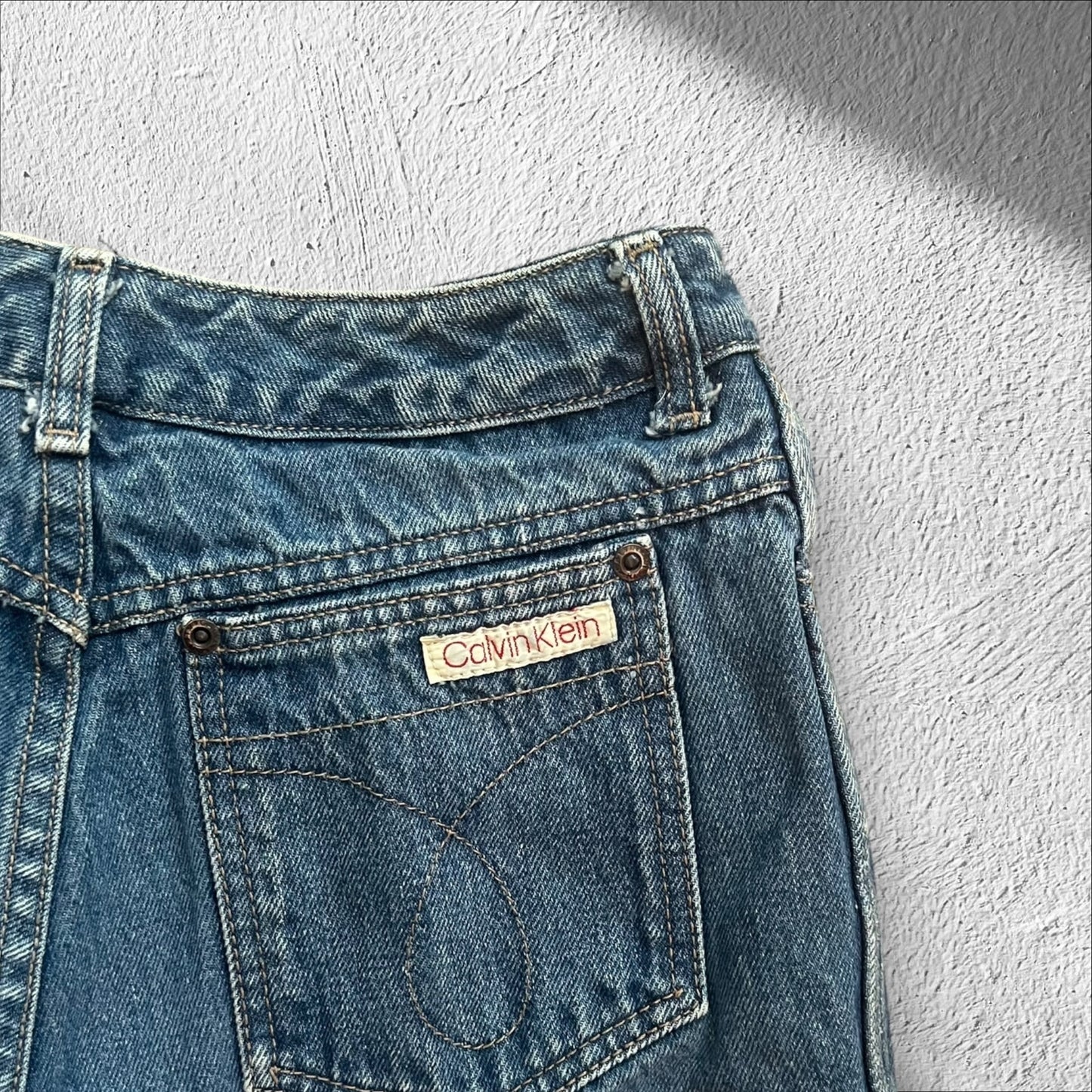 Vintage 90s Calvin Klein Jeans Straight Leg – Size 28x33