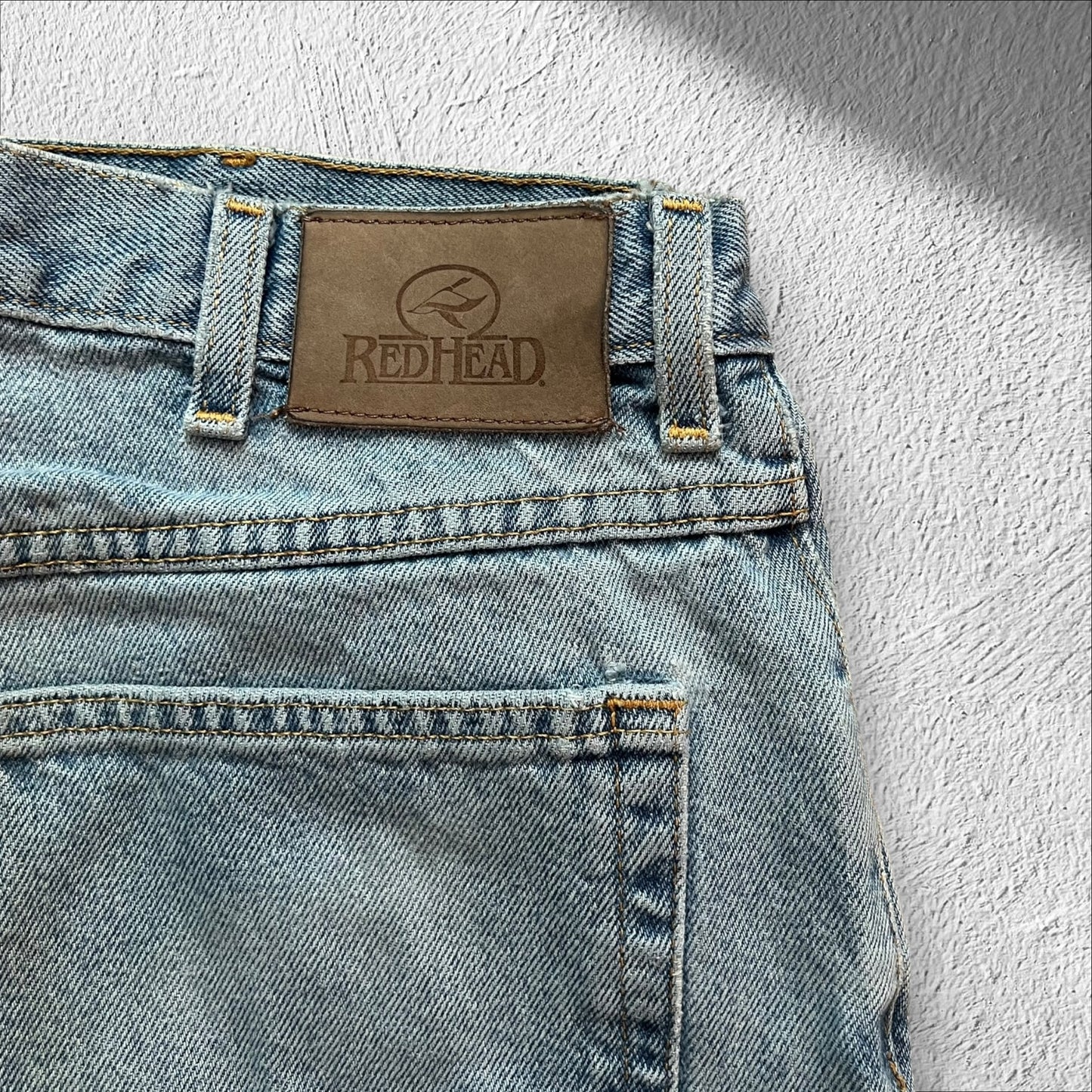 Vintage 90s Redhead Blue Jeans Straight Leg Denim – Size 34x27