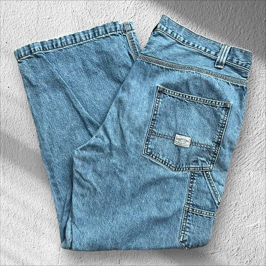 Vintage Levi’s Strauss Carpenter Blue Jeans Denim – Size 38x30