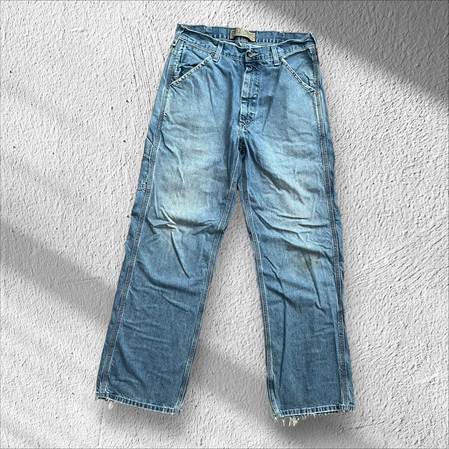 Vintage Old Navy Painter Pants Denim Blue Jeans – Size 32x34