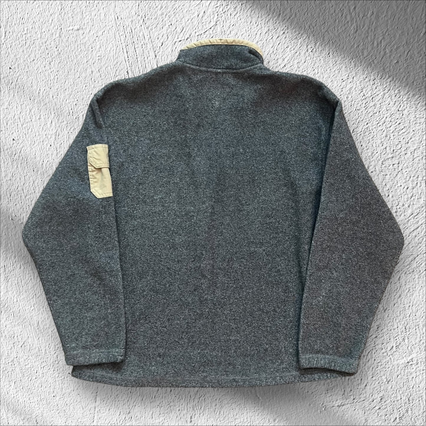 Vintage 90s Tommy Hilfiger Spellout Quarter Zip Pullover – Size Large