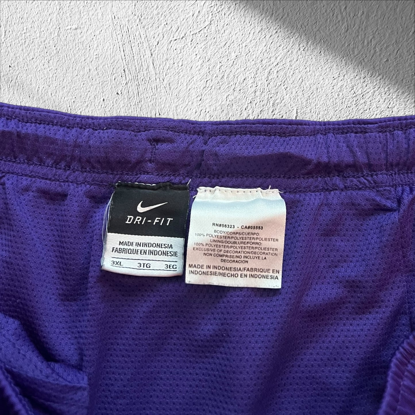 Nike Dri-Fit Women’s Purple Training Shorts — 3XL