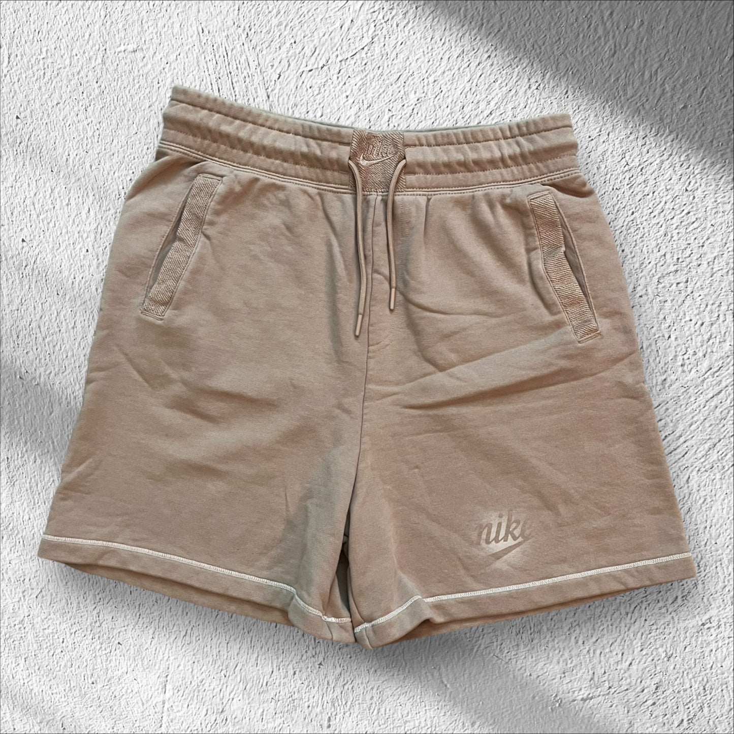 Nike Sportswear Sweat Shorts Brown — Women’s Medium