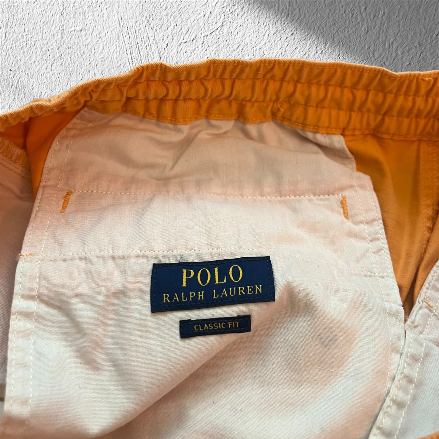 Polo Ralph Lauren Orange Cotton Shorts – Size Large
