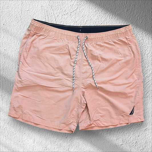 Nautica Pink Nylon Swimming Trunks – XL