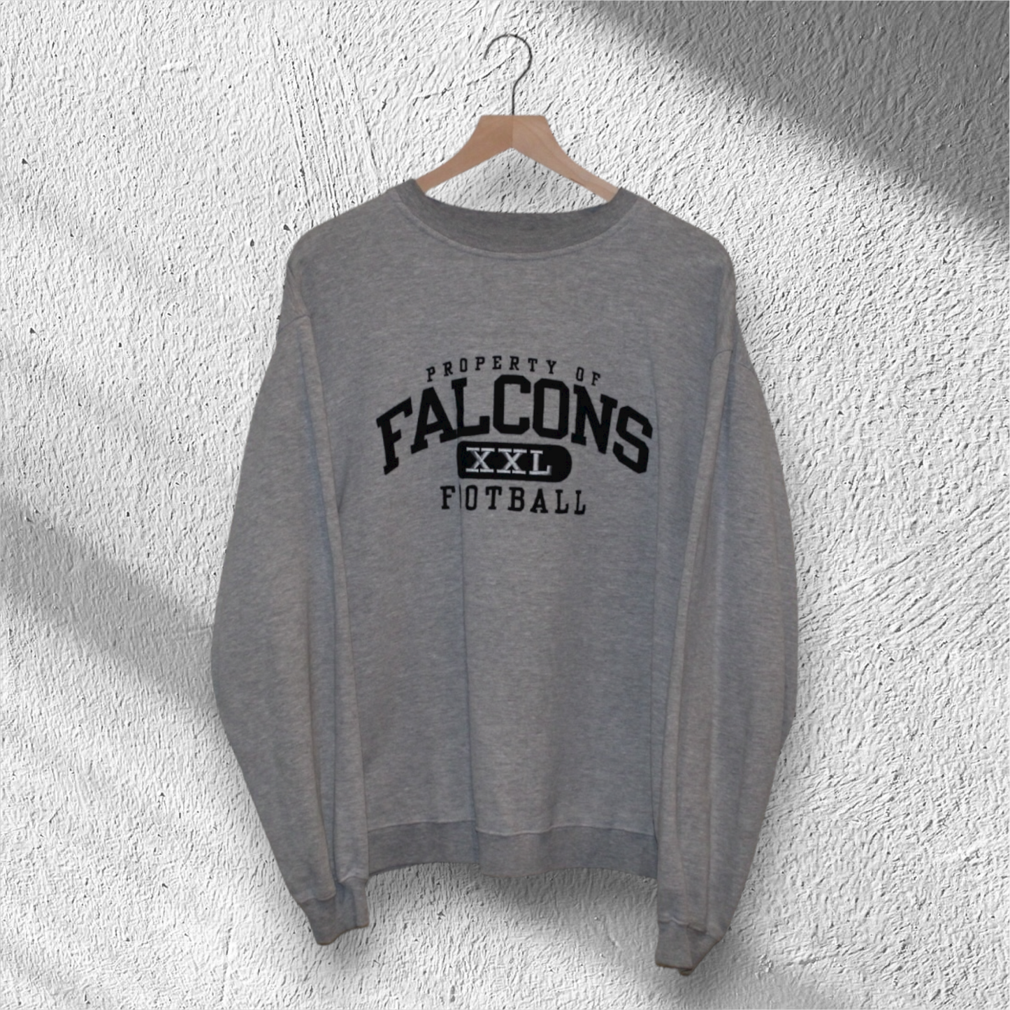 Vintage 90s Property of Atlanta Falcons Crewneck Sweatshirt Large