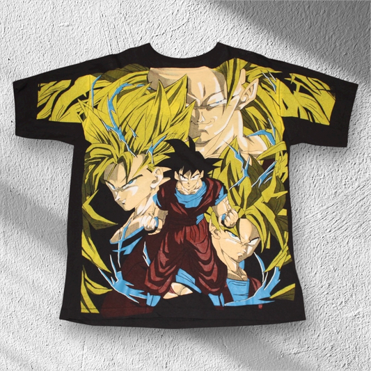 Dragon Ball Z Super Saiyan Goku All Over Print Shirt XL