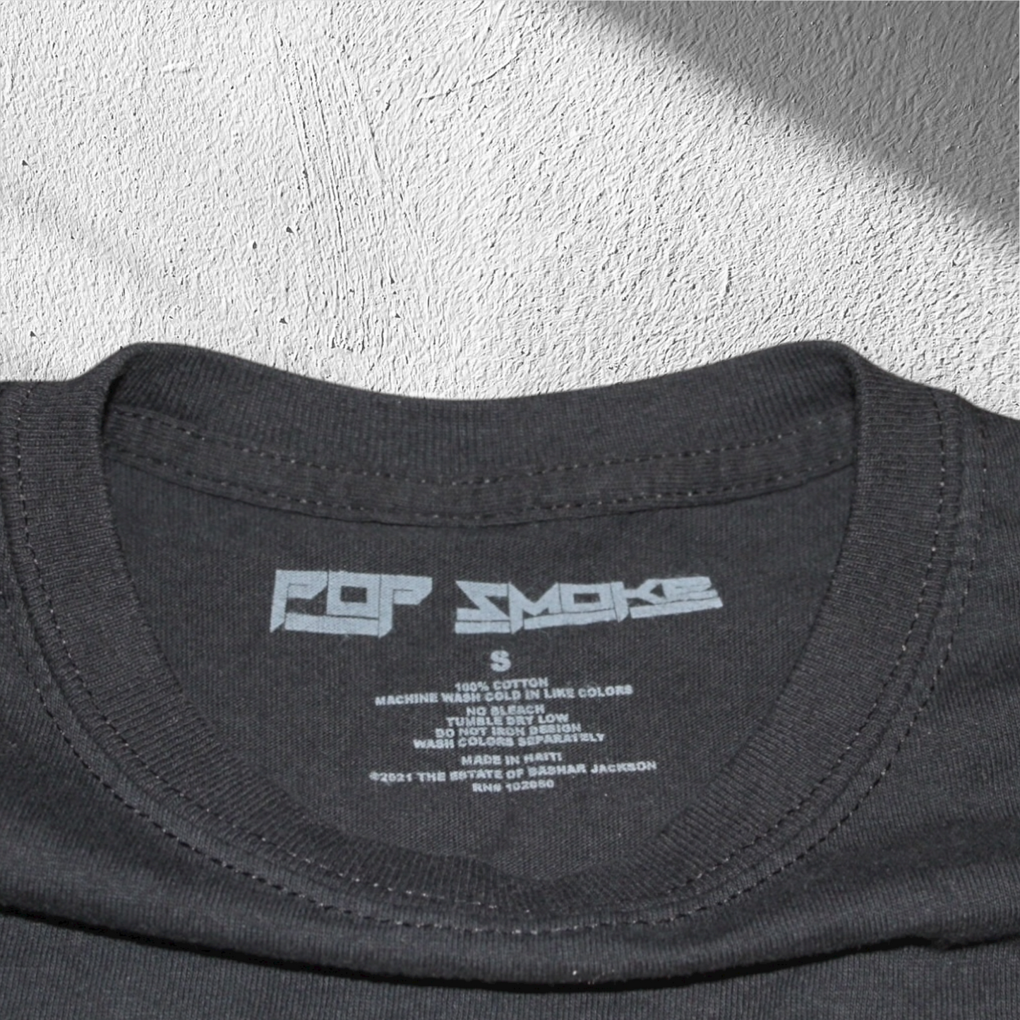 Pop Smoke “Meet The Woo” Rap Graphic T-Shirt Small Black Hip Hop Streetwear