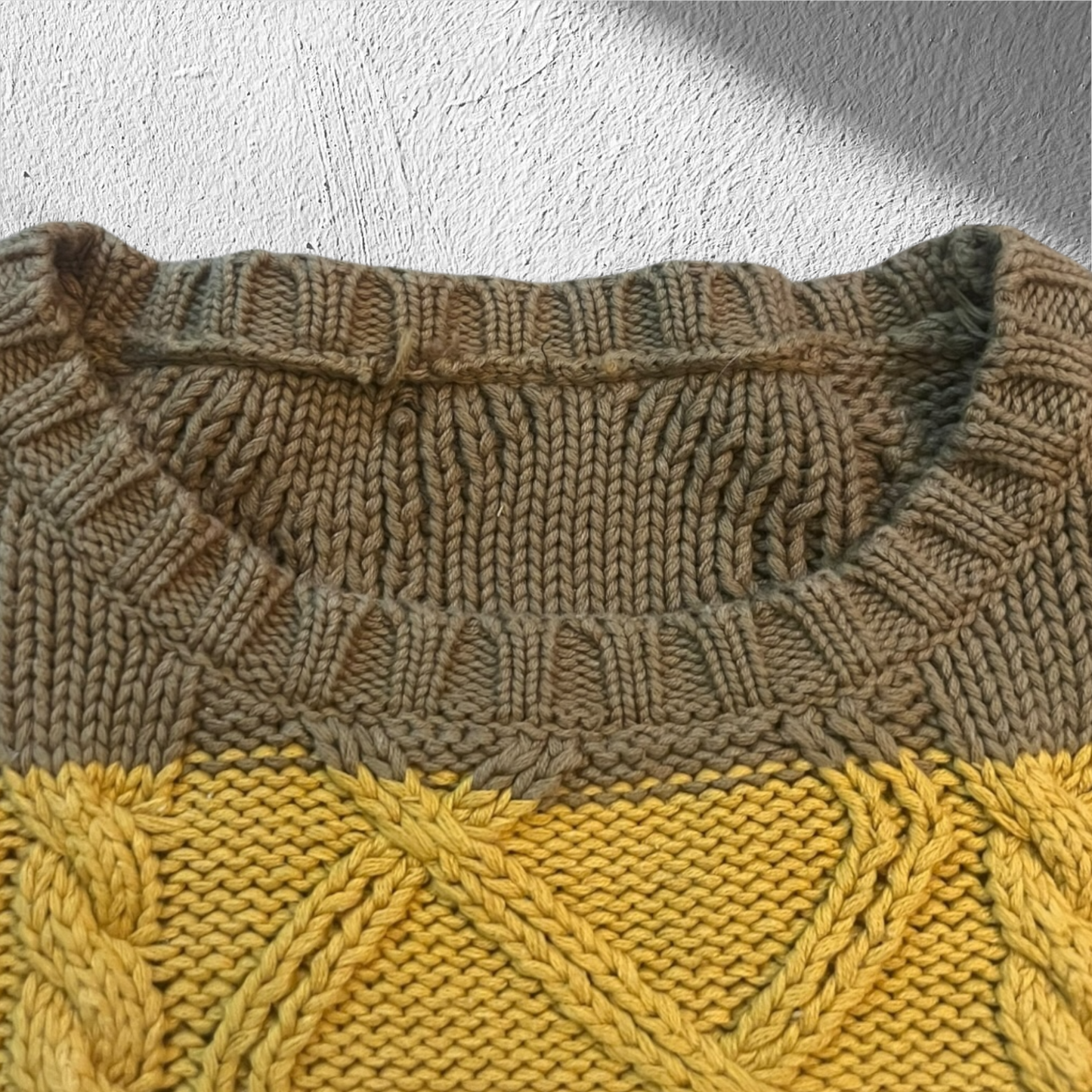 Vintage Polo Ralph Lauren Striped Ribbed Knit Sweater – Fits Large