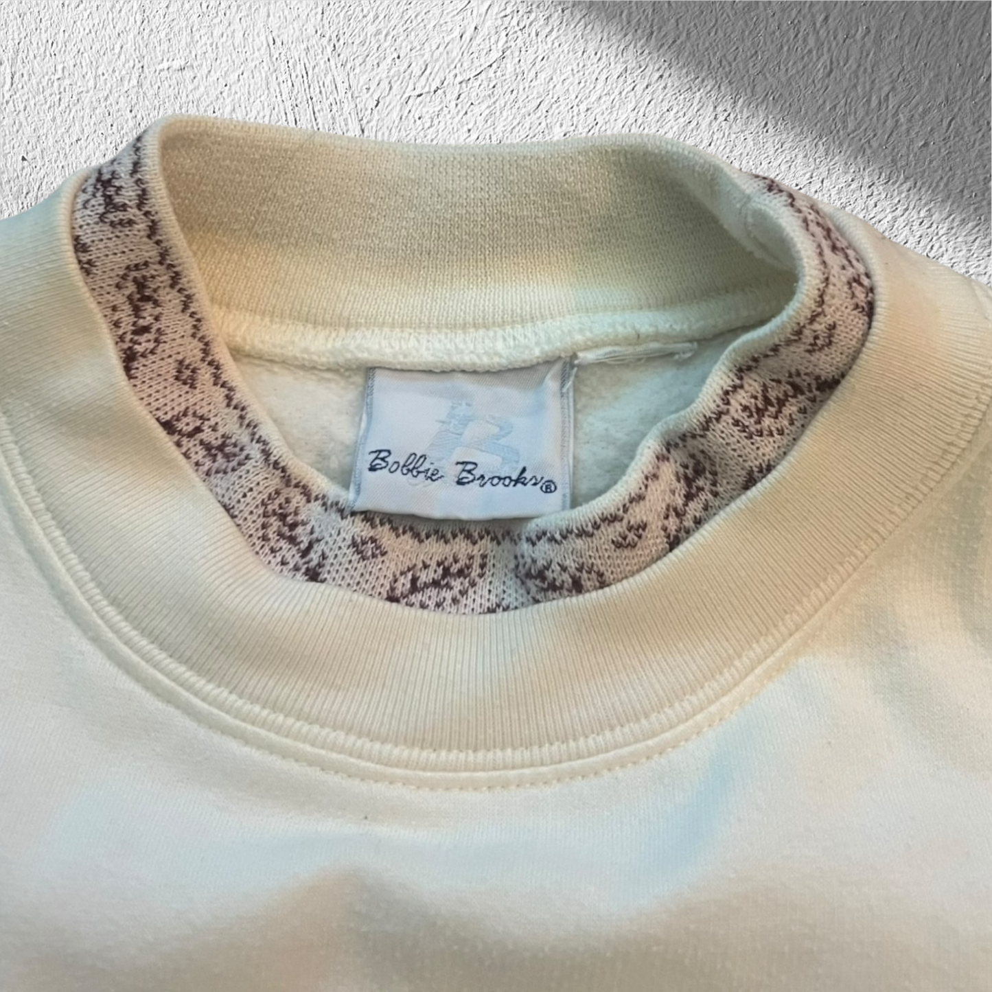 Vintage 90s Bobbie Brooks Autumn Leaves Fall Graphic Sweatshirt – Medium