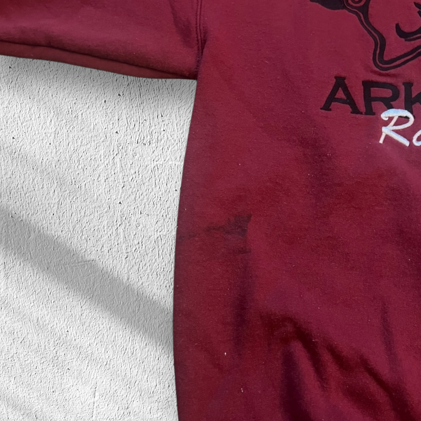 Vintage 90s Arkansas Razorbacks Crewneck Pullover – Small