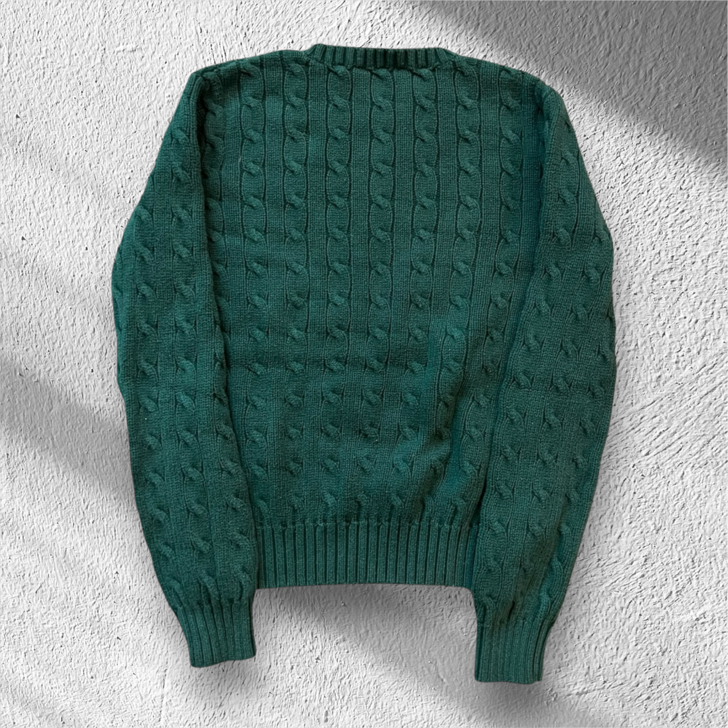 Polo Ralph Lauren Cable Knit Sweater Green XS